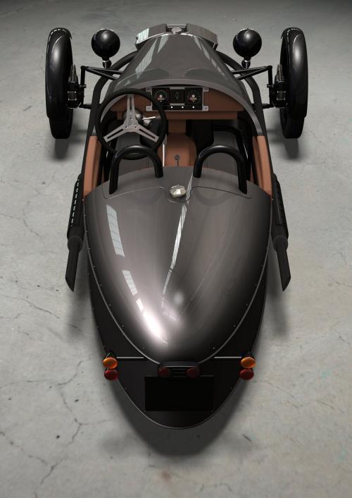 Morgan представил трехколесный автомобиль 3 Wheeler