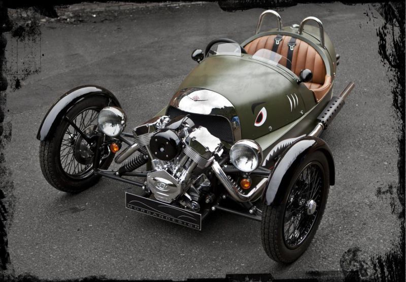 Morgan представил трехколесный автомобиль 3 Wheeler