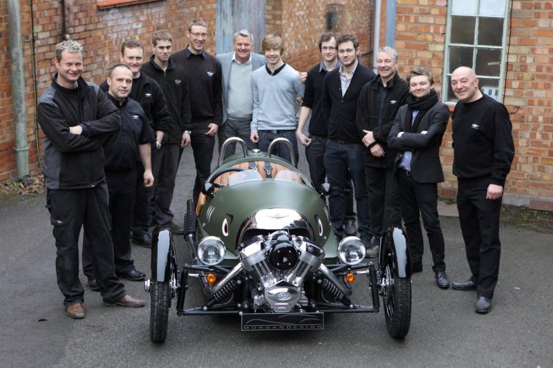 Morgan представил трехколесный автомобиль 3 Wheeler
