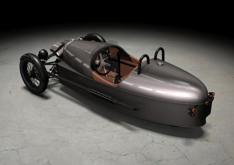 Morgan представил трехколесный автомобиль 3 Wheeler
