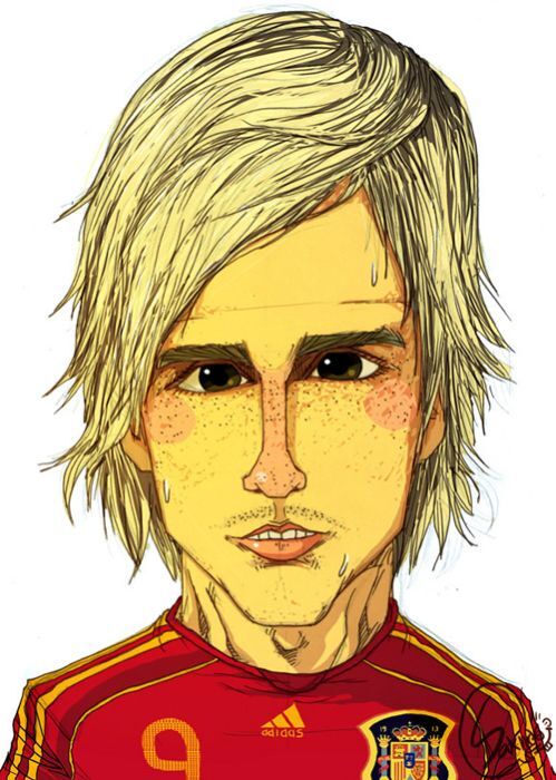Забавные карикатуры на футболистов. ФОТО