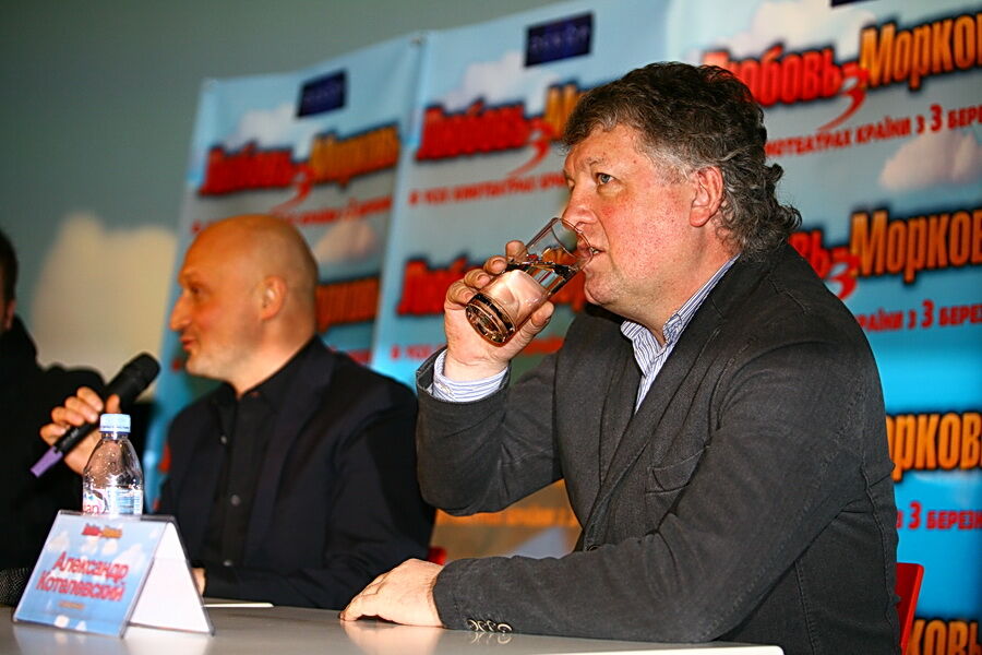 Гоша Куценко привез в Киев 3 кг «моркови»