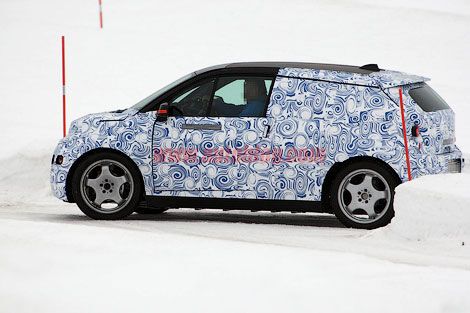 Прототип BMW – электрокар i3 выехал на тесты
