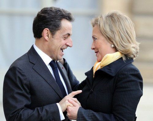 Николя Саркози обаял Хиллари Клинтон