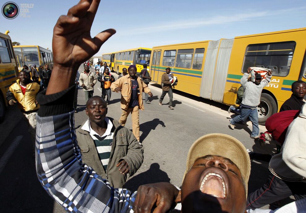 Беженцы из Ливии пребывают в плачевном положении