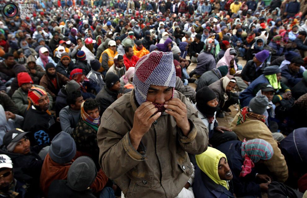 Беженцы из Ливии пребывают в плачевном положении