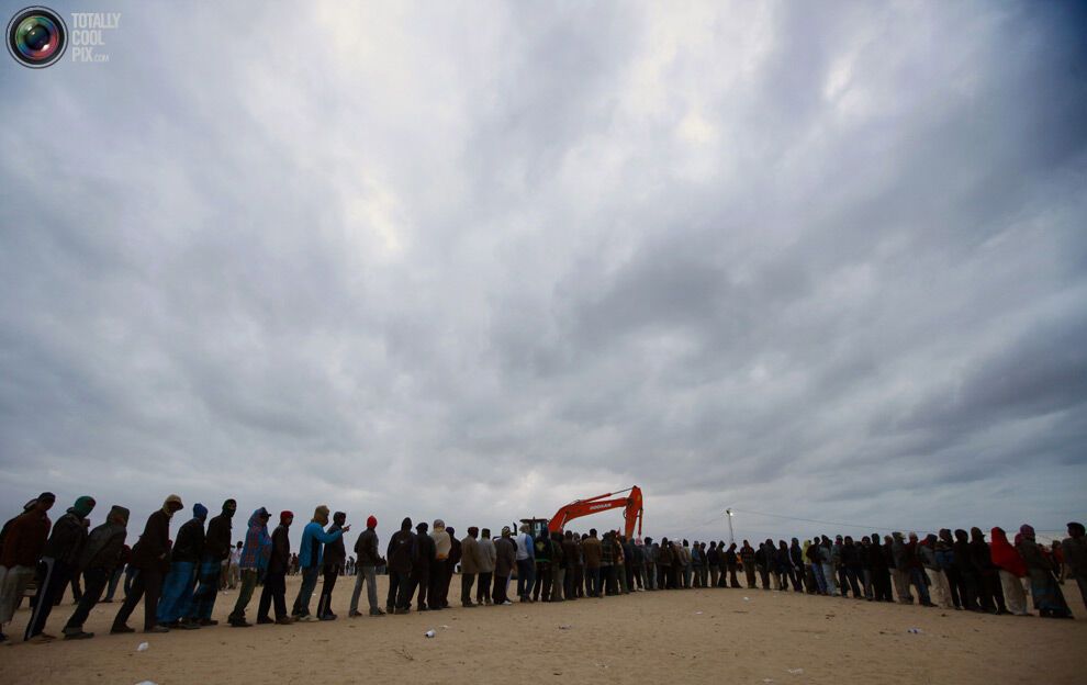 Беженцы из Ливии пребывают в плачевном положении