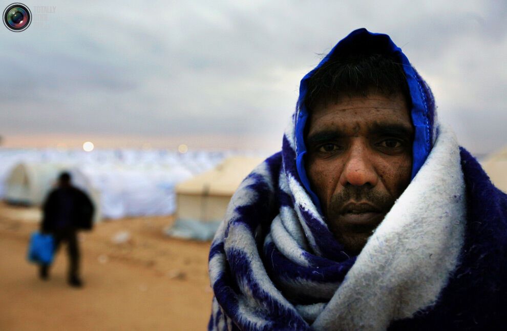 Беженцы из Ливии пребывают в плачевном положении