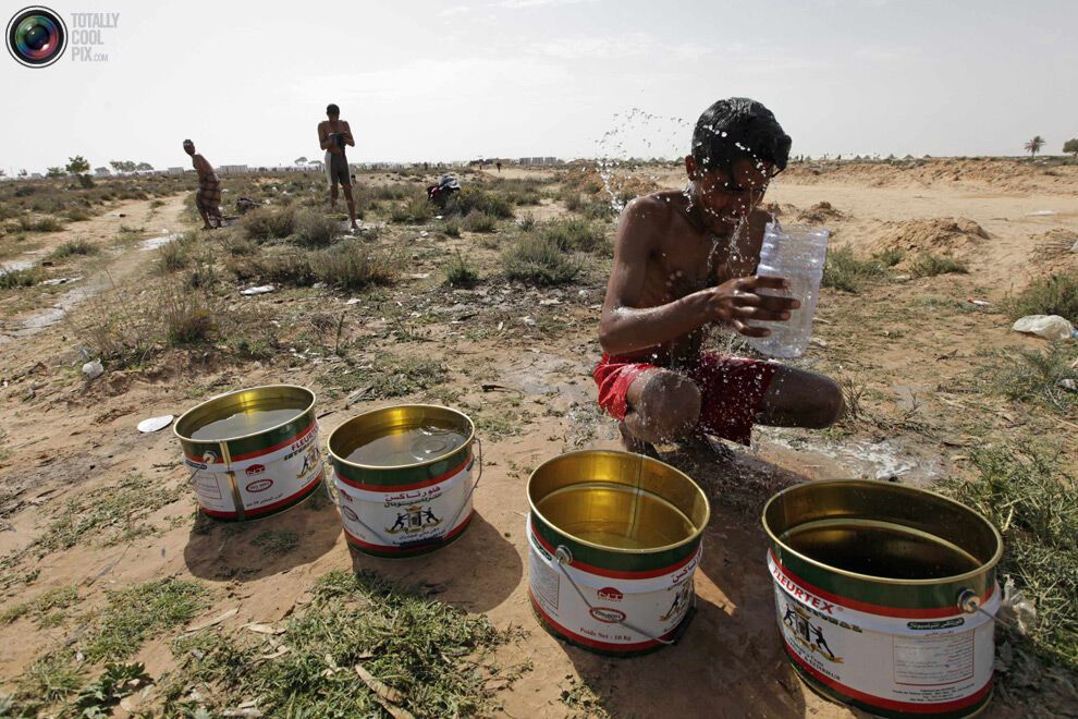 Беженцы из Ливии пребывают в плачевном положении