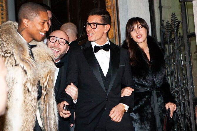 Владимир Познер с женой погуляли на корпоративе у Dolce&Gabanna