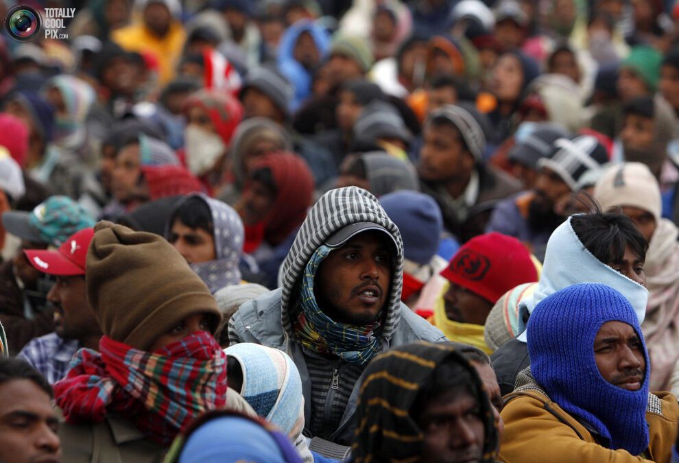 Беженцы из Ливии пребывают в плачевном положении