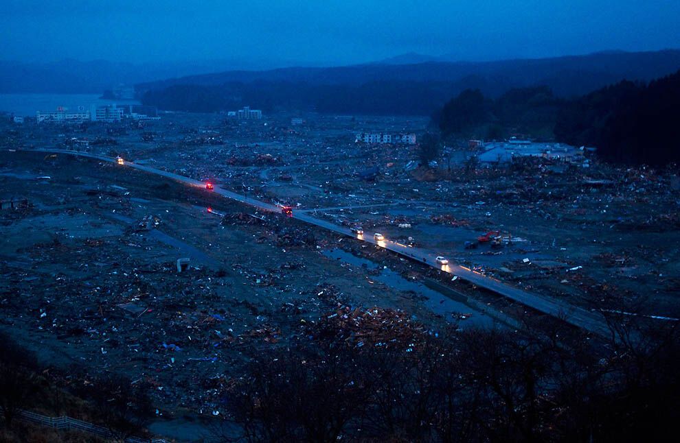 Ситуація в Японії після удару стихії