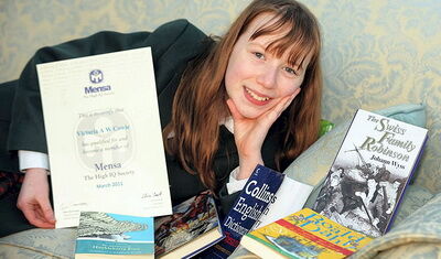 11-річна дівчинка перевершила IQ Альберта Енштейна