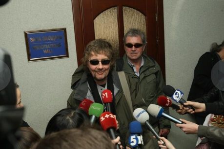 Зять Тимошенко встретил Deep Purple водкой с перцем! Фото