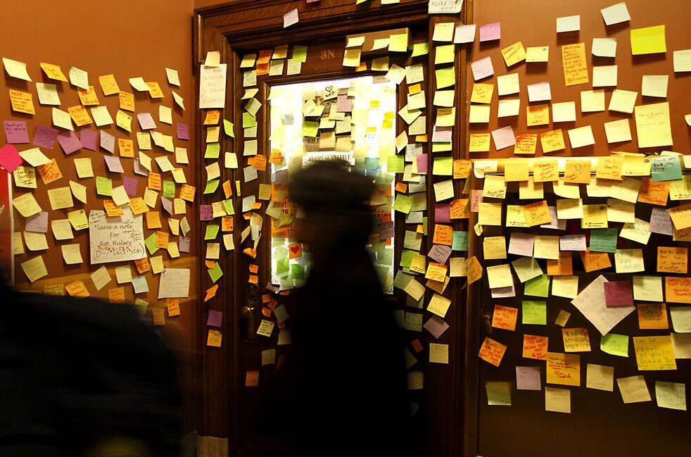 Протести в Капітолії Вісконсіна