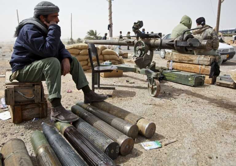 Война в Ливии: боевые будни. Фото