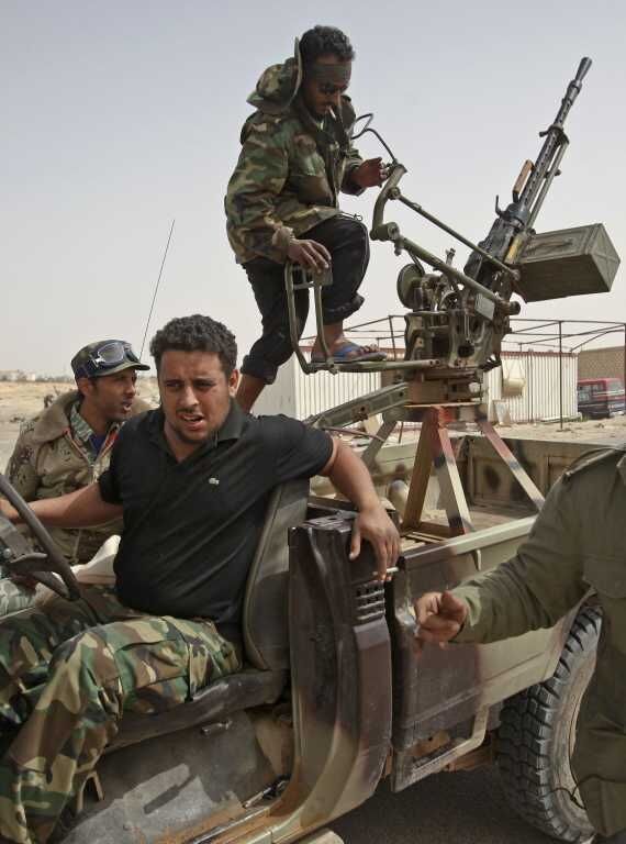 Война в Ливии: боевые будни. Фото