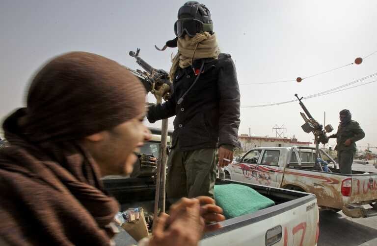 Война в Ливии: боевые будни. Фото