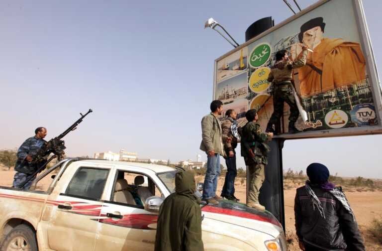Война в Ливии: боевые будни. Фото