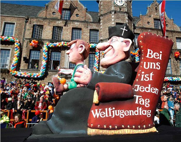 Сатира на карнавалі у Німеччині
