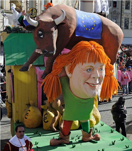 Сатира на карнавалі у Німеччині