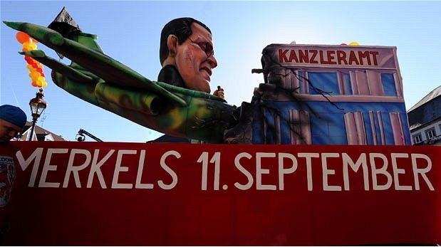 Сатира на карнавале в Германии