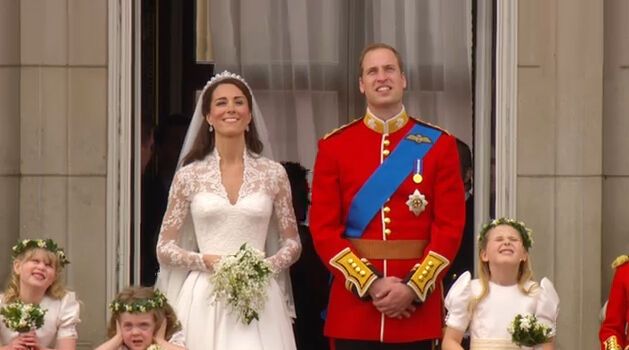 Самые яркие эпизоды свадьбы века. Фоторепортаж