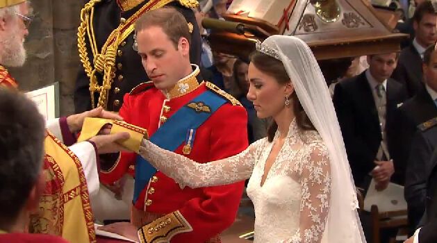 Самые яркие эпизоды свадьбы века. Фоторепортаж