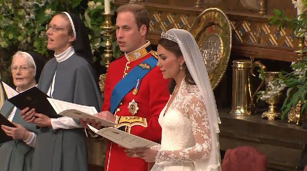 Самые яркие эпизоды свадьбы века. Фоторепортаж