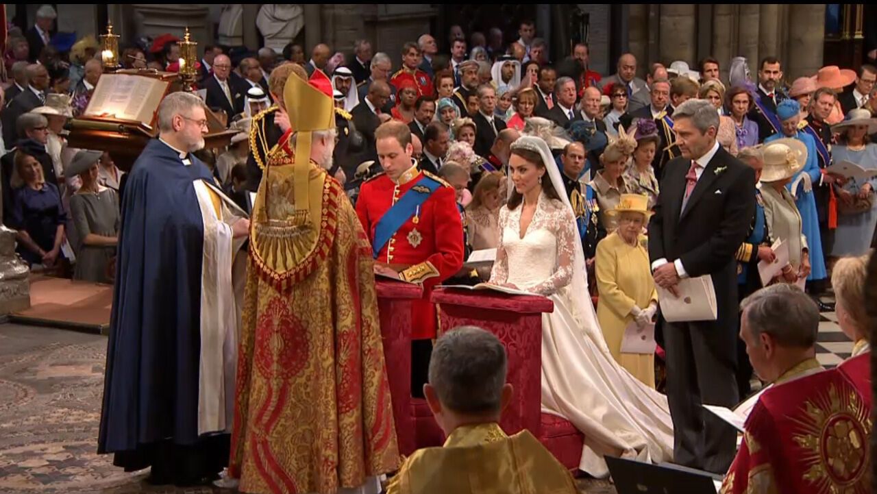 Самые яркие эпизоды свадьбы века. Фоторепортаж