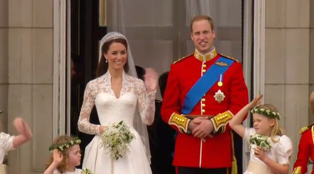 Самые яркие эпизоды свадьбы века. Фоторепортаж