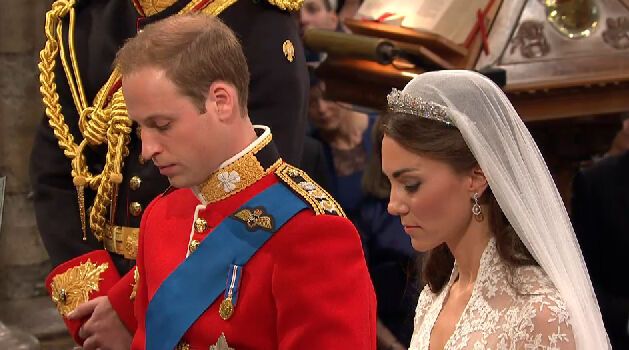 Самые яркие эпизоды свадьбы века. Фоторепортаж