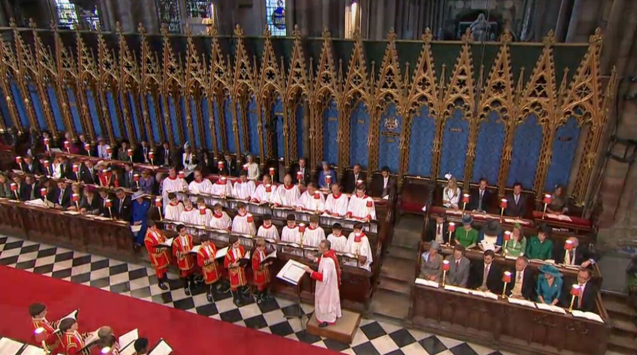 Самые яркие эпизоды свадьбы века. Фоторепортаж