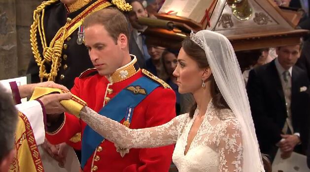 Самые яркие эпизоды свадьбы века. Фоторепортаж