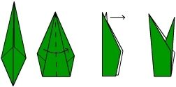 Оригами для детей и взрослых или как сделать цветы для бабушки