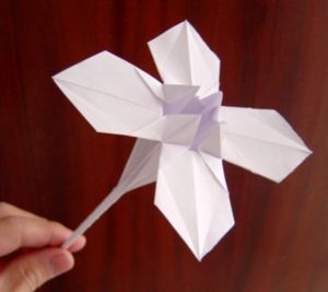 Оригами для детей и взрослых или как сделать цветы для бабушки