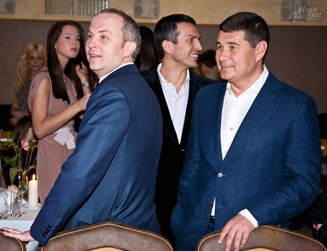 Андрей Шевченко, Тимати, Виктория Боня на дне рождения Александра Онищенко