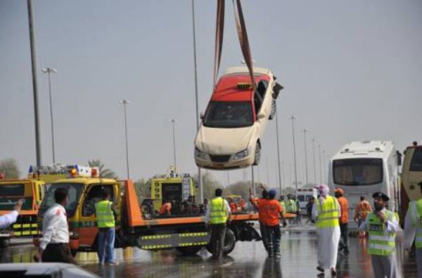 Крупное ДТП в Объединенных Арабских Эмиратах – столкнулись 127 автомобилей