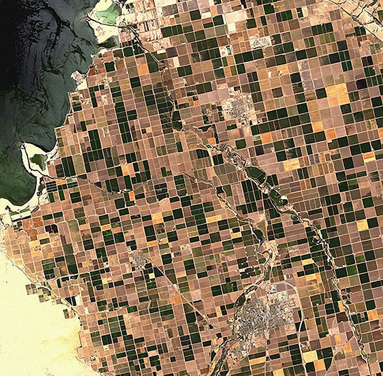 Спутниковые фотографии Земли – март 2011