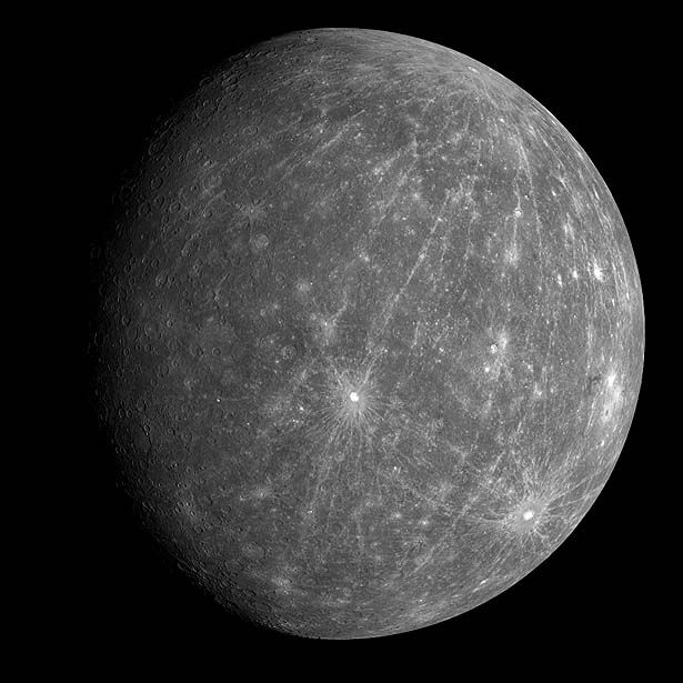 Первые фотографии Меркурия