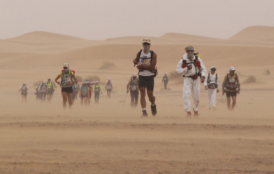 26-ой Песчаный марафон (Marathon des Sables)