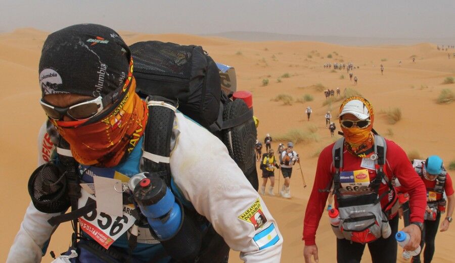 26-ой Песчаный марафон (Marathon des Sables)