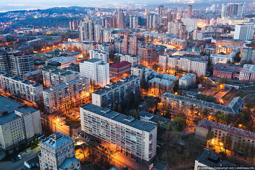 На Кловском спуске - самый высокий жилой дом в Украине