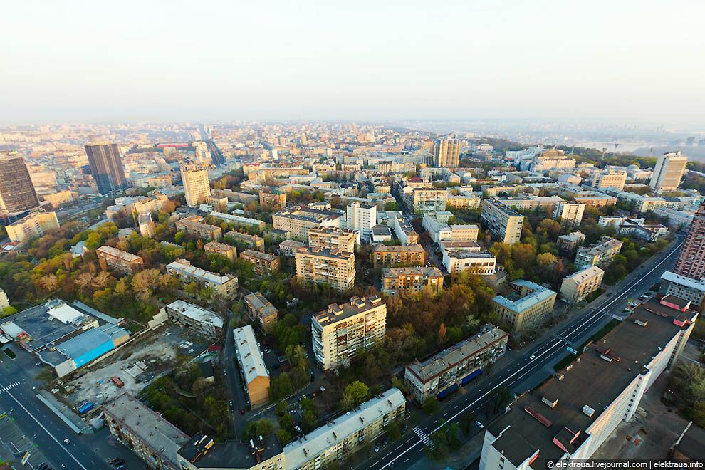 На Кловском спуске - самый высокий жилой дом в Украине