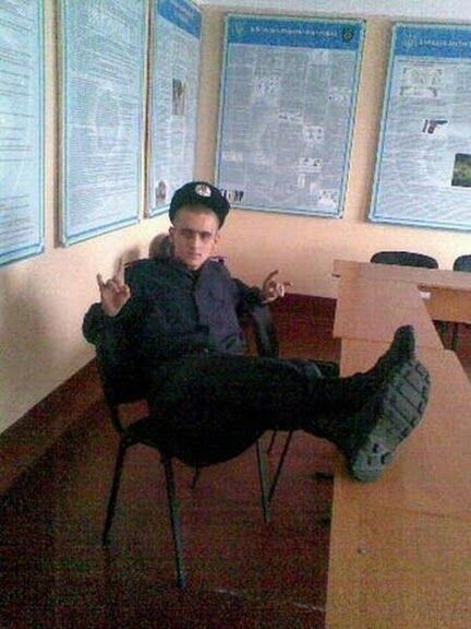 Альйо, милицианерская?!  Украинская милиция изнутри. Фото