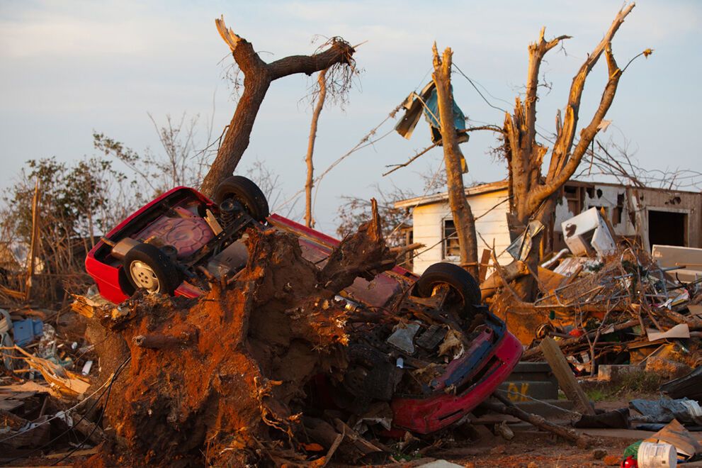 Алабама через три недели после удара стихии
