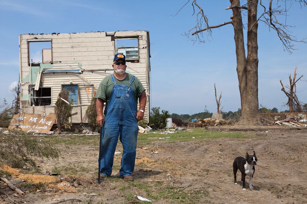 Алабама через три недели после удара стихии