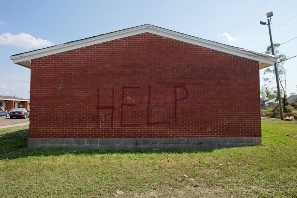 Алабама через три недели после удара стихии