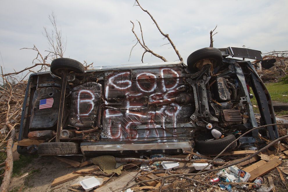Алабама через три недели после удара стихии