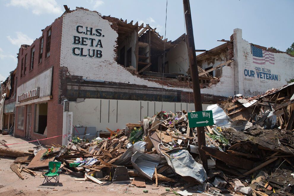 Алабама через три недели после удара стихии